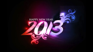 HAPPY NEW YEAR 2013